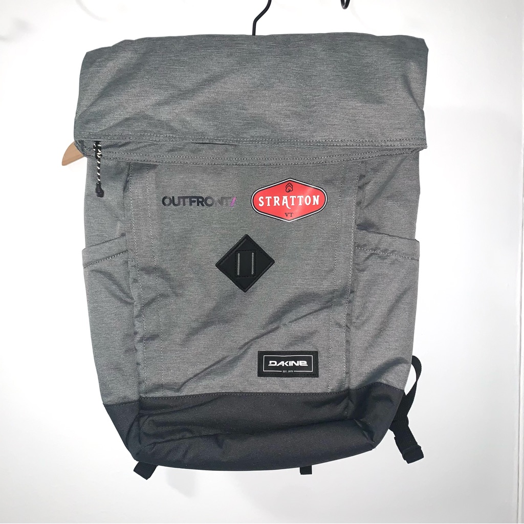 Nwt Dakine Infinity Stratton Pack 21l Gray And Black Men's Laptop Backpack